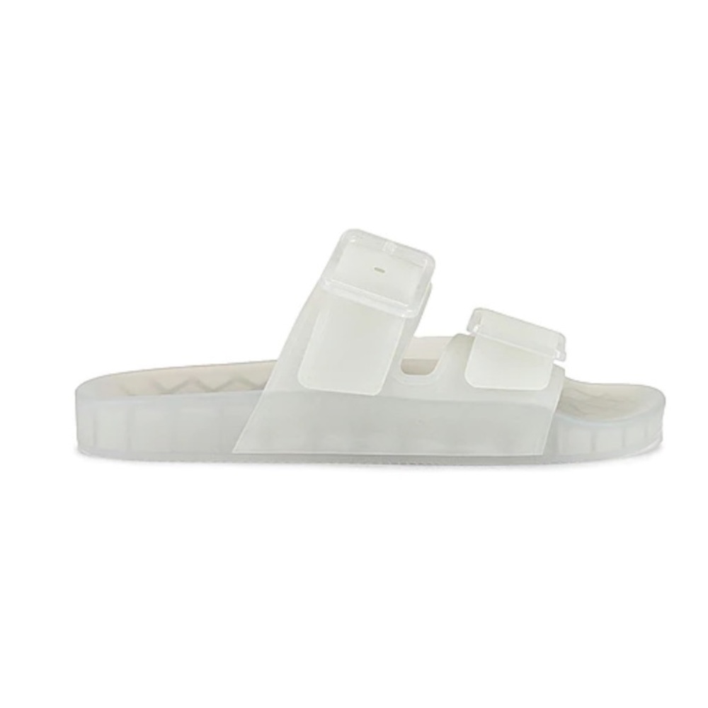 BALENCIAGA
Mallorca white rubber slides